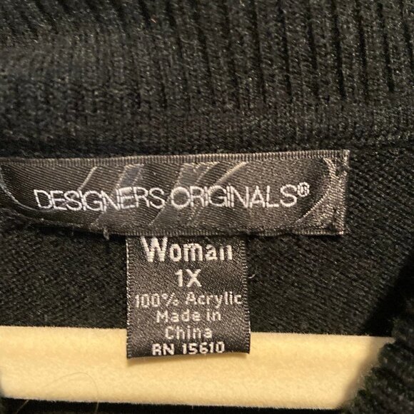 Ladies short sleeve turtleneck sweater 1X - Picture 4 of 4